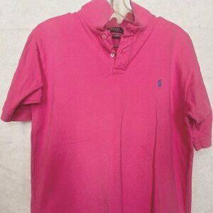 Polo by Ralph Lauren Pink Golf Casual Polo Shirt Men's Large